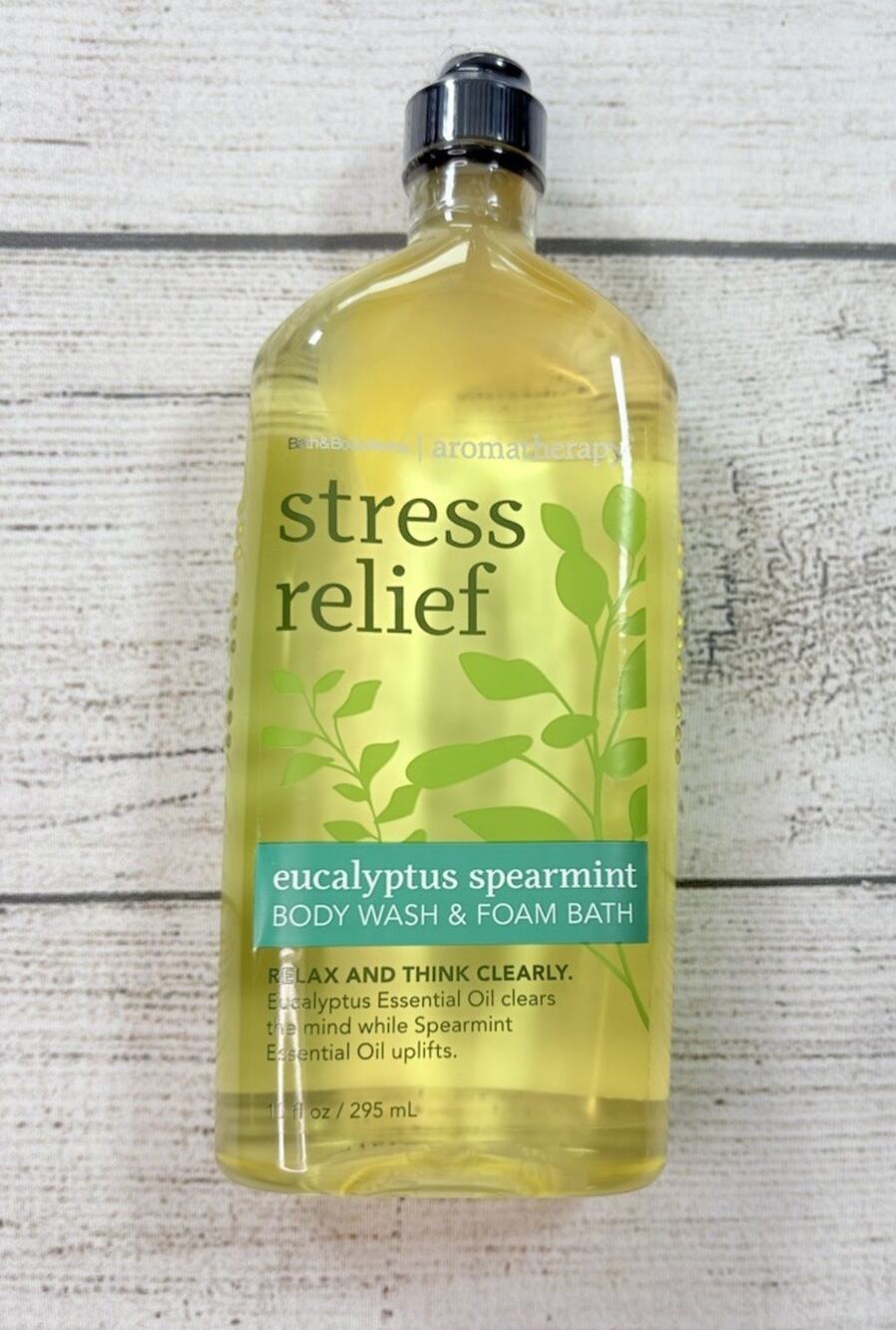 Bath & Body Works Aromatherapy Eucalyptus Spearmint Body Wash 10 oz Sealed